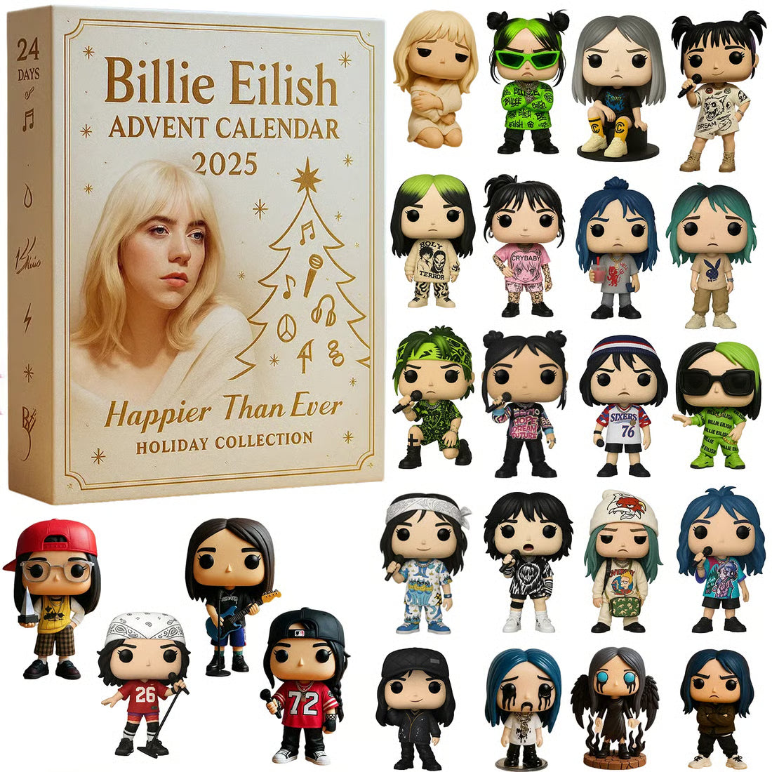 Billie Eilish Advent Calendar 2025 🎁 24 Gifts Inside!
