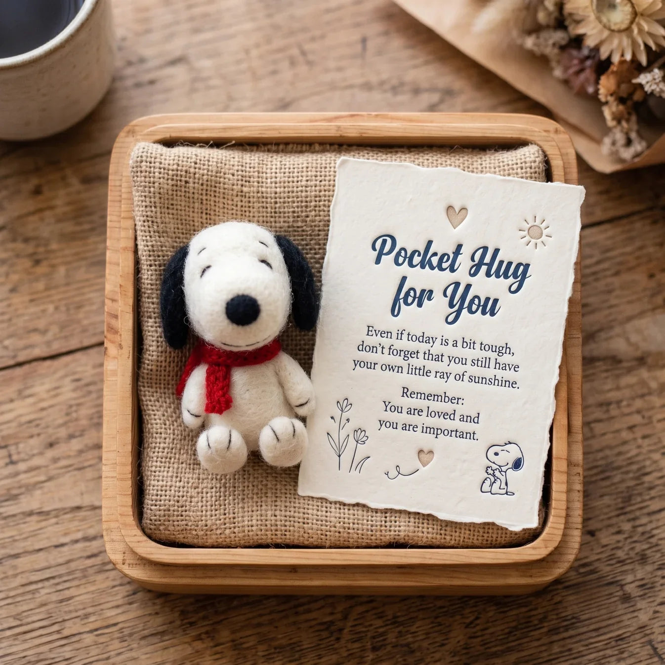 Spy Felt Pocket Hug Set