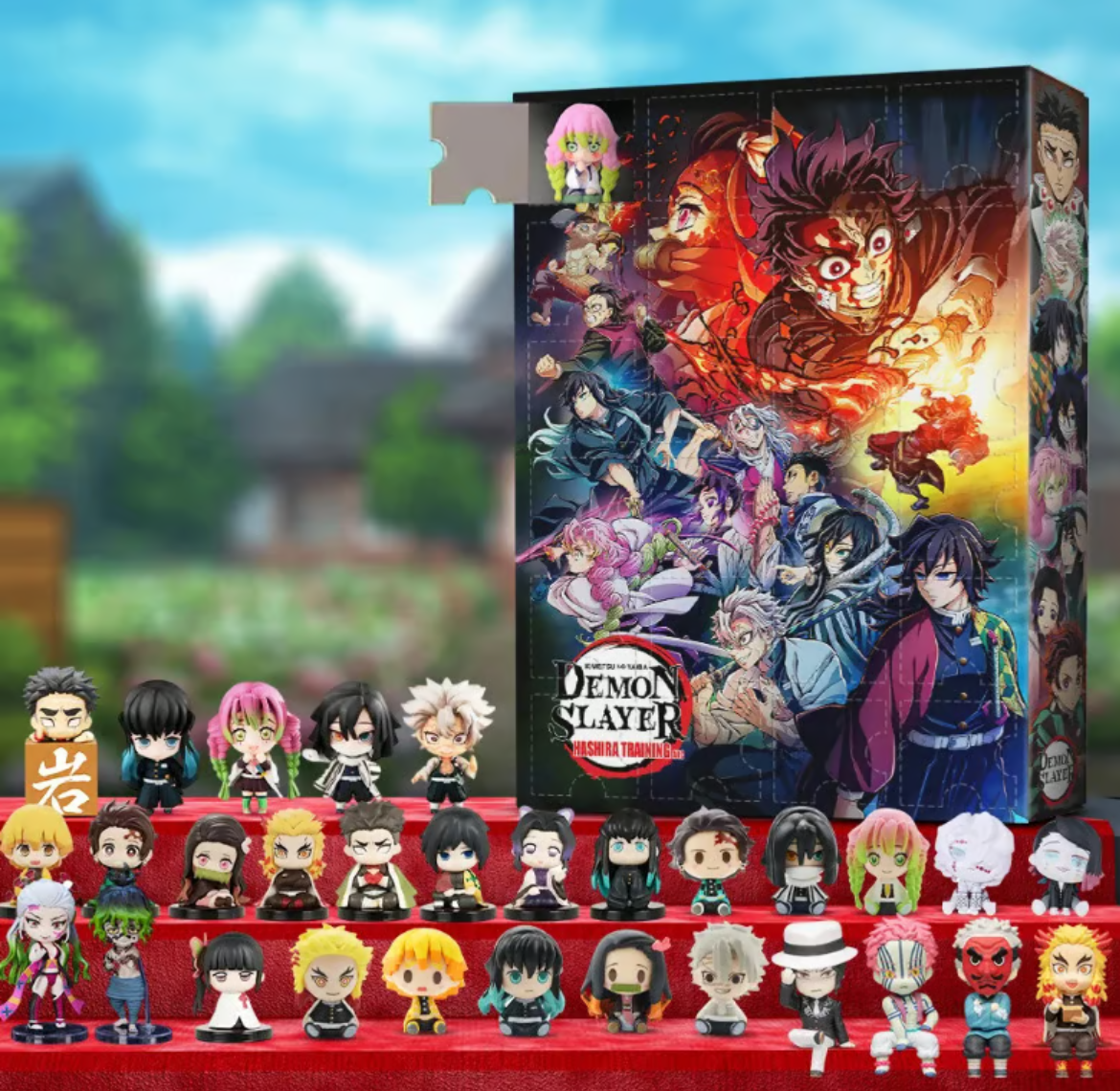 💖Hot 49% OFF🌹3D Demon Slayer Advent Calendar With 24 Demon Slayer Goodies